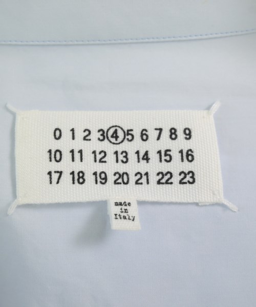 Maison Margiela（メゾンマルジェラ）カジュアルシャツ 青 サイズ:36(XS位) レディース/2200732411015