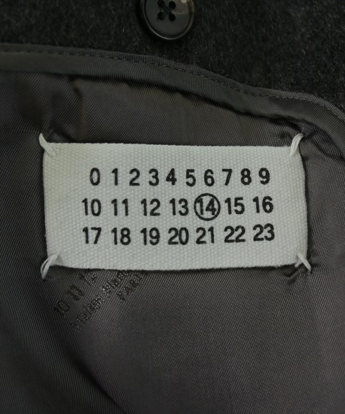 Maison Margiela（メゾンマルジェラ）チェスターコート グレー サイズ:46(M位) メンズ/2200733002014
