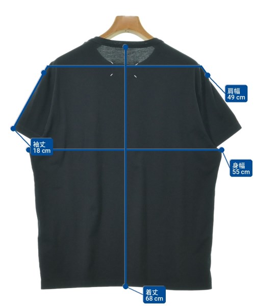 Maison Margiela（メゾンマルジェラ）Tシャツ・カットソー 黒 サイズ:48(L位) メンズ/2200733809088