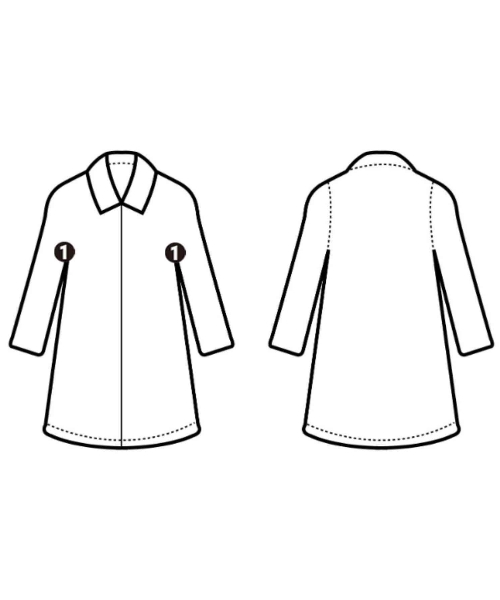 Maison Margiela（メゾンマルジェラ）チェスターコート 紺 サイズ:44(S位) メンズ/2200734675019