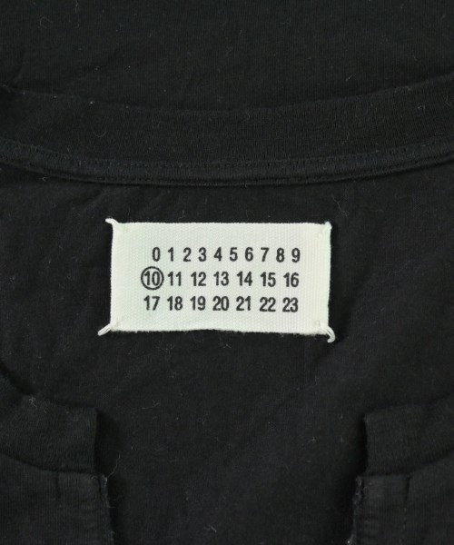 Maison Margiela（メゾンマルジェラ）Tシャツ・カットソー 黒 サイズ:46(M位) メンズ/2200735423060