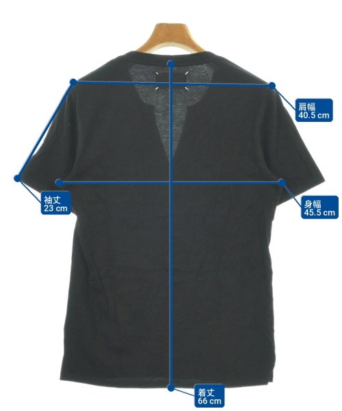 Maison Margiela（メゾンマルジェラ）Tシャツ・カットソー 黒 サイズ:46(M位) メンズ/2200735423060