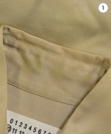 Maison Margiela（メゾンマルジェラ）カジュアルシャツ ベージュ サイズ:38(S位) メンズ/2200735481022
