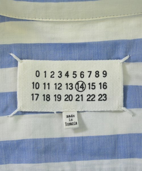 Maison Margiela（メゾンマルジェラ）カジュアルシャツ 青 サイズ:38(S位) メンズ/2200725679125
