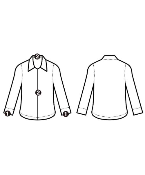 Maison Margiela（メゾンマルジェラ）ブラウス 青 サイズ:XS レディース/2200736059145