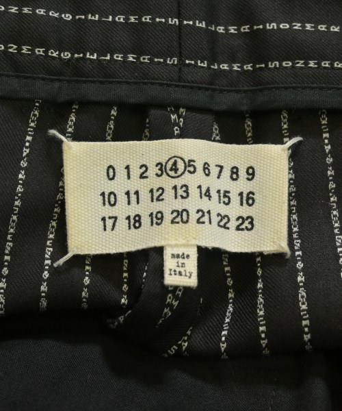 Maison Margiela（メゾンマルジェラ）スラックス 黒 サイズ:38(S位) レディース/2200736059237