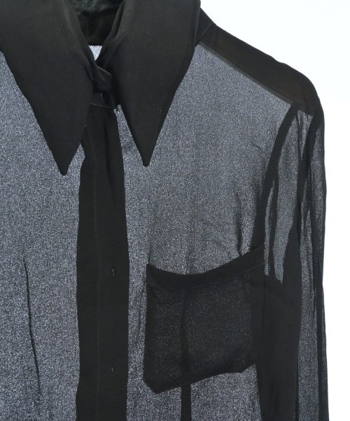 Maison Margiela（メゾンマルジェラ）カジュアルシャツ 黒 サイズ:38(S位) レディース/2200736820042