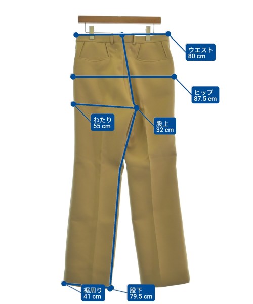 Maison Margiela（メゾンマルジェラ）スラックス ベージュ サイズ:44(L位) レディース/2200712161091