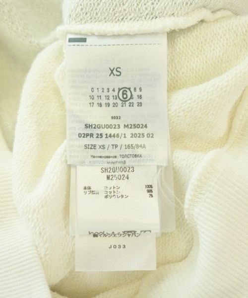 MM6（エムエムシックス）スウェット 黒 サイズ:XS メンズ/2200719521027