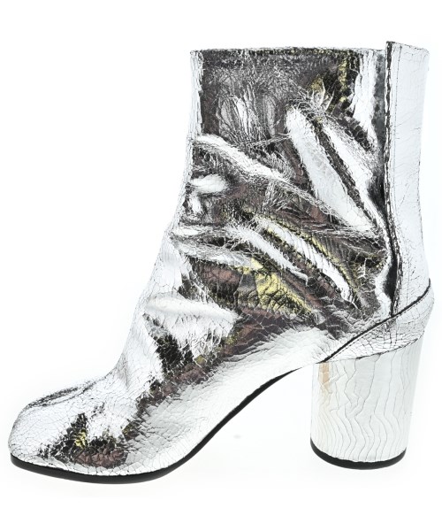 Maison Margiela（メゾンマルジェラ）ブーツ シルバー サイズ:EU38 1/2(25cm位) レディース/2200720502015