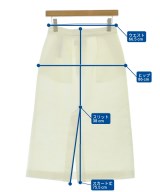 Maison Margiela（メゾンマルジェラ）ロング・マキシ丈スカート 白 サイズ:38(S位) レディース/2200720885064