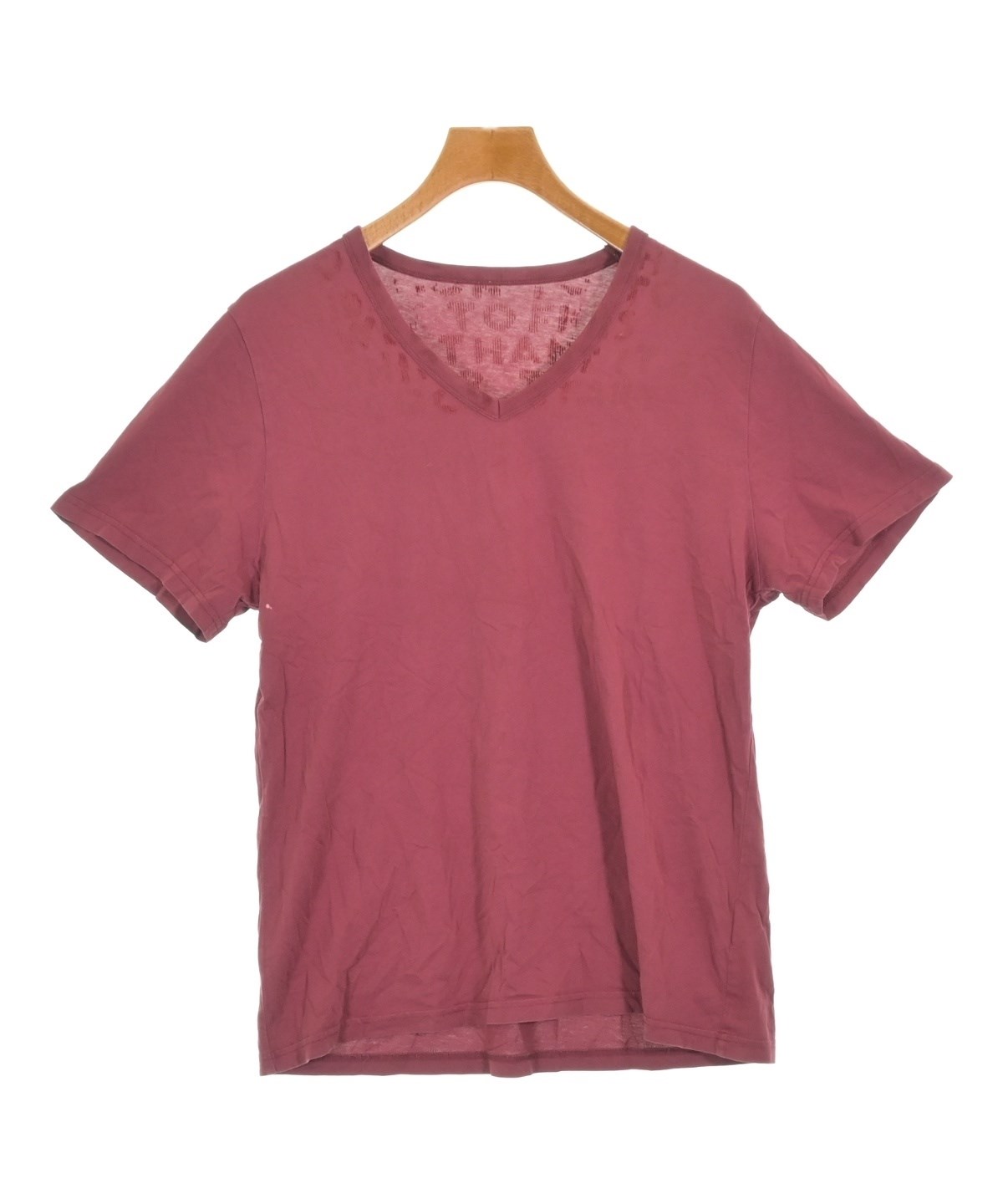 Maison Margiela（メゾンマルジェラ）Tシャツ・カットソー 赤 サイズ:M