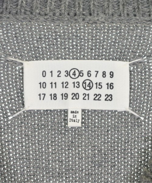 Maison Margiela（メゾンマルジェラ）ニット・セーター グレー サイズ:M メンズ/2200722000021