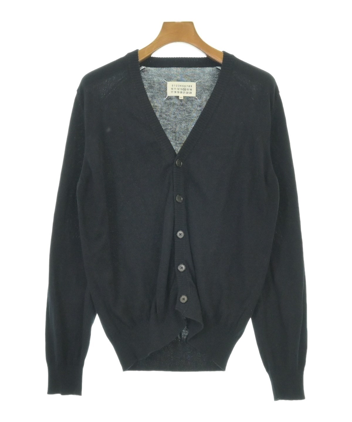 メゾン マルタン マルジェラ　コットンカーディガン Maison Margiela（メゾンマルジェラ）カーディガン 紺 サイズ:M メンズ