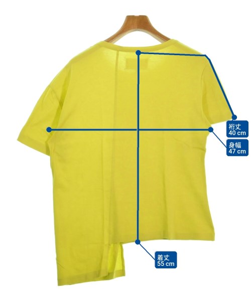 Maison Margiela（メゾンマルジェラ）Tシャツ・カットソー 黄 サイズ:M レディース/2200718115142