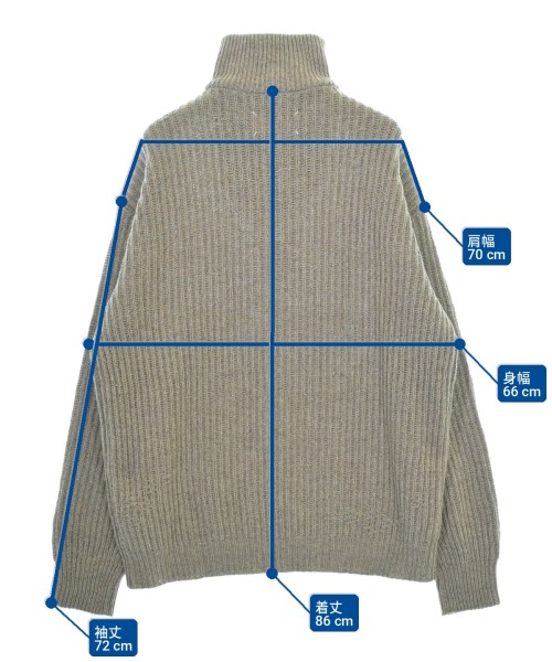 Maison Margiela（メゾンマルジェラ）ニット・セーター ベージュ サイズ:XL メンズ/2200722819074