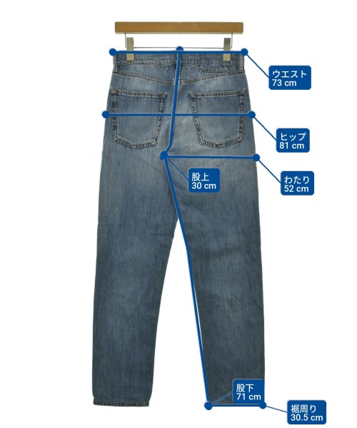 Maison Margiela（メゾンマルジェラ）デニムパンツ 青 サイズ:38(S位) レディース/2200723366058