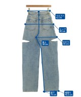 Maison Margiela（メゾンマルジェラ）デニムパンツ 青 サイズ:36(XS位) レディース/2200719044038