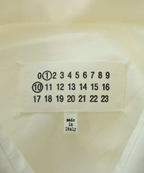 Maison Margiela（メゾンマルジェラ）カジュアルシャツ 白 サイズ:XS レディース/2200719044229