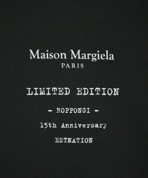 Maison Margiela（メゾンマルジェラ）Tシャツ・カットソー 黒 サイズ:XS メンズ/2200719044311