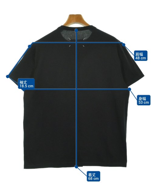 Maison Margiela（メゾンマルジェラ）Tシャツ・カットソー 黒 サイズ:48(L位) メンズ/2200719044328