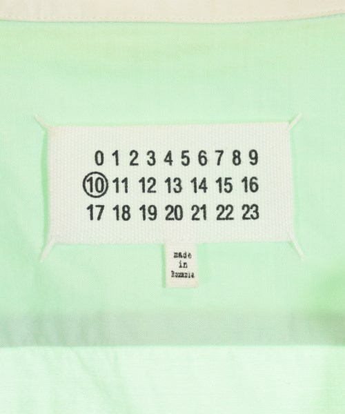 Maison Margiela（メゾンマルジェラ）カジュアルシャツ 緑 サイズ:39(M位) メンズ/2200723918042