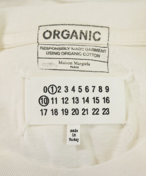 Maison Margiela（メゾンマルジェラ）Tシャツ・カットソー 白 サイズ:M メンズ/2200721122175