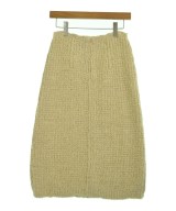 Maison Margiela（メゾンマルジェラ）ひざ丈スカート 黄 サイズ:S レディース/2200724049035