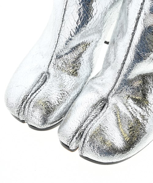 Maison Margiela（メゾンマルジェラ）ブーツ シルバー サイズ:38(24cm位) レディース/2200724349128