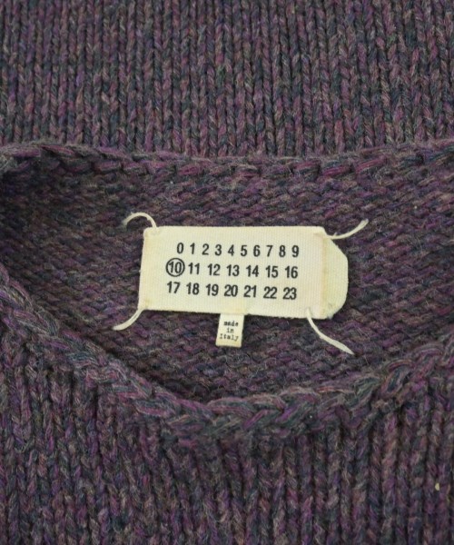 Maison Margiela（メゾンマルジェラ）ニット・セーター 紫 サイズ:L メンズ/2200724505036