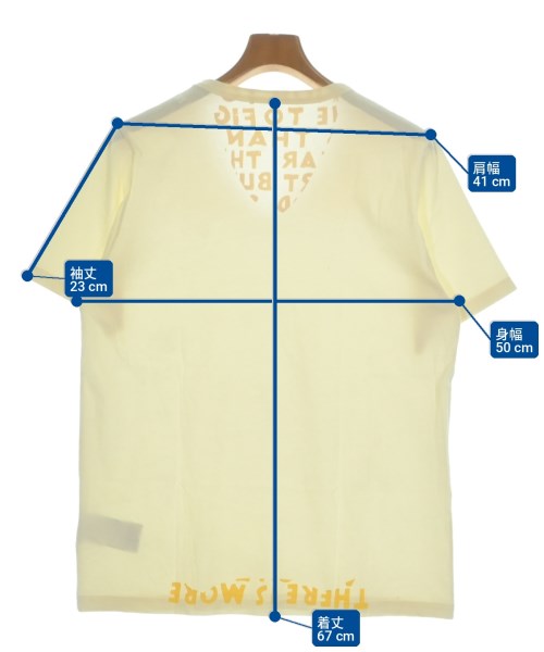 Maison Margiela（メゾンマルジェラ）Tシャツ・カットソー ベージュ サイズ:M メンズ/2200721181219