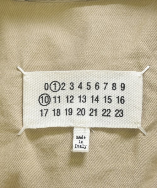 Maison Margiela（メゾンマルジェラ）ステンカラーコート ベージュ サイズ:36(XS位) メンズ/2200724630011