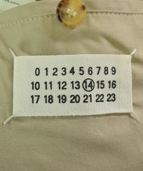 Maison Margiela（メゾンマルジェラ）ライダース ベージュ サイズ:46(M位) メンズ/2200724641024