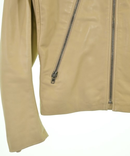 Maison Margiela（メゾンマルジェラ）ライダース ベージュ サイズ:46(M位) メンズ/2200724641024
