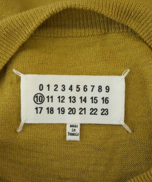 Maison Margiela（メゾンマルジェラ）ニット・セーター 黄 サイズ:L メンズ/2200724980062