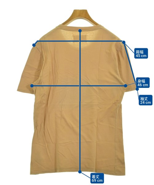 Maison Margiela（メゾンマルジェラ）Tシャツ・カットソー ベージュ サイズ:48(L位) メンズ/2200721612263