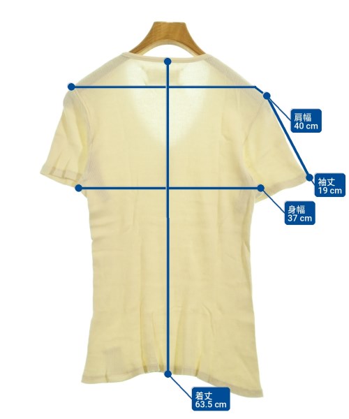 Maison Margiela（メゾンマルジェラ）Tシャツ・カットソー ベージュ サイズ:50(XL位) メンズ/2200721612447