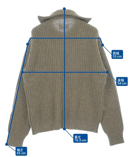 Maison Margiela（メゾンマルジェラ）ニット・セーター 茶 サイズ:XS メンズ/2200726339073