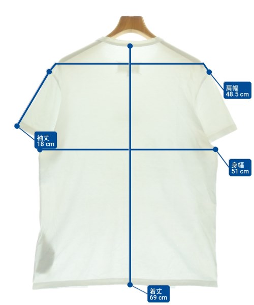 Maison Margiela（メゾンマルジェラ）Tシャツ・カットソー 白 サイズ:48(L位) メンズ/2200727048042