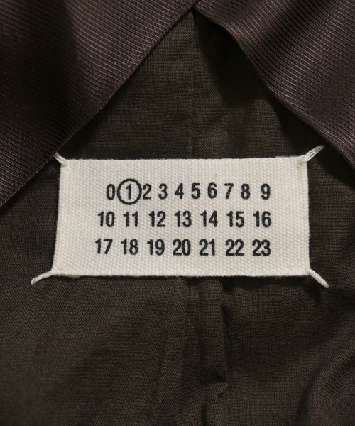 Maison Margiela（メゾンマルジェラ）ピーコート 茶 サイズ:38(S位) レディース/2200727052018