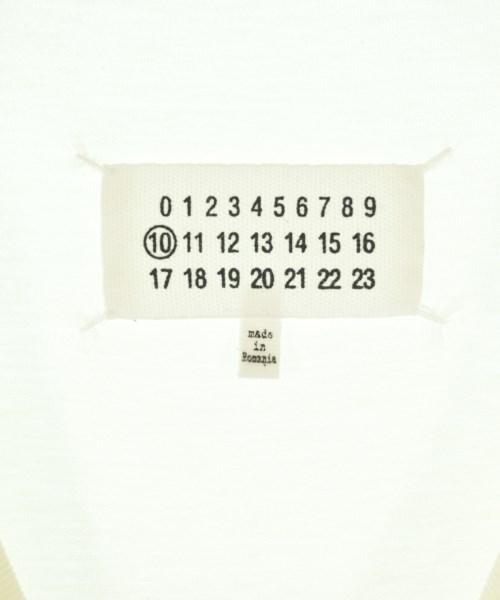 Maison Margiela（メゾンマルジェラ）Tシャツ・カットソー 白 サイズ:50(XL位) メンズ/2200727823212