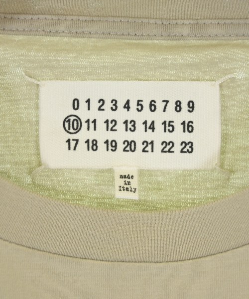 Maison Margiela（メゾンマルジェラ）Tシャツ・カットソー ベージュ サイズ:46(M位) メンズ/2200727833013