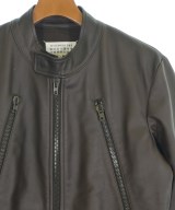 Maison Margiela（メゾンマルジェラ）ライダース 茶 サイズ:44(S位) メンズ/2200728060012
