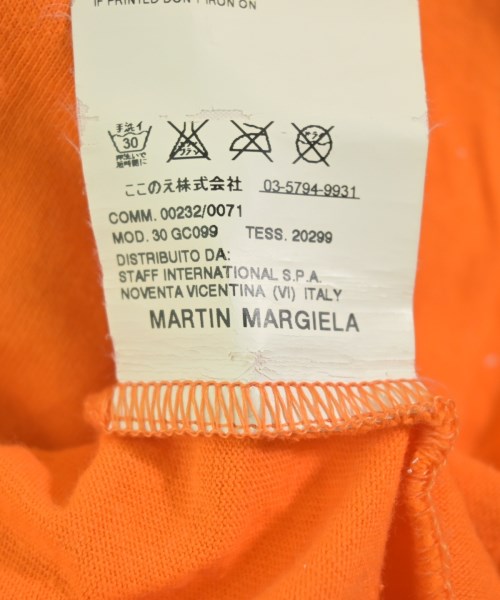 Maison Margiela（メゾンマルジェラ）Tシャツ・カットソー オレンジ サイズ:L メンズ/2200728251014