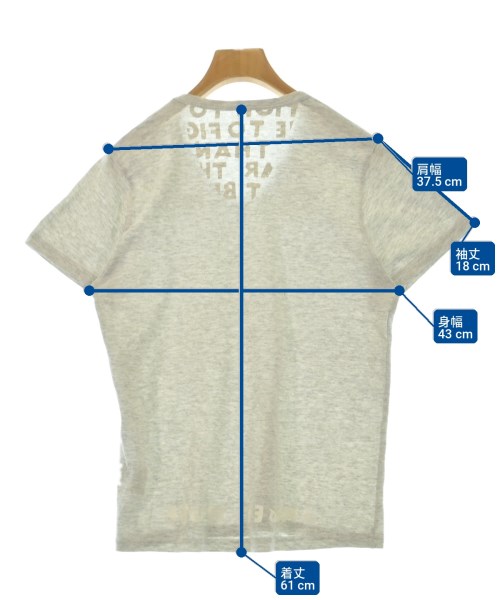Maison Margiela（メゾンマルジェラ）Tシャツ・カットソー グレー サイズ:-(M位) レディース/2200728251069