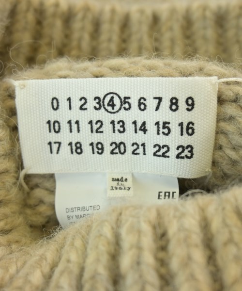 Maison Margiela（メゾンマルジェラ）ニット・セーター ベージュ サイズ:S レディース/2200677089027