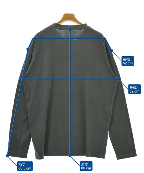 Maison Margiela（メゾンマルジェラ）Tシャツ・カットソー グレー サイズ:48(L位) メンズ/2200678953013