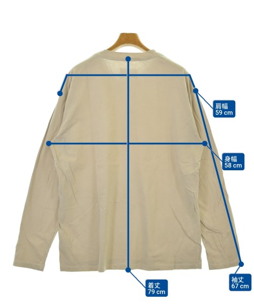 Maison Margiela（メゾンマルジェラ）Tシャツ・カットソー ベージュ サイズ:46(M位) メンズ/2200678953020