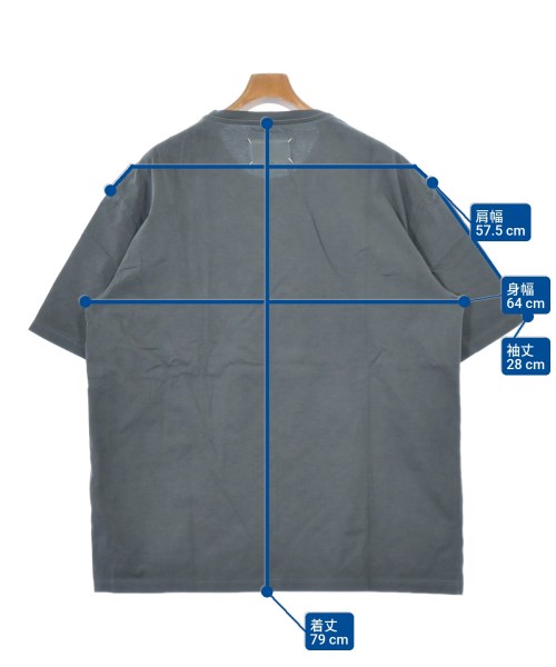 Maison Margiela（メゾンマルジェラ）Tシャツ・カットソー グレー サイズ:48(L位) メンズ/2200678953051