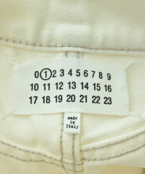 Maison Margiela（メゾンマルジェラ）デニムパンツ 白 サイズ:38(S位) レディース/2200679636014